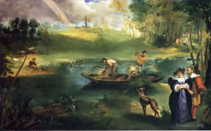 Édouard Manet œuvres - La Pêche