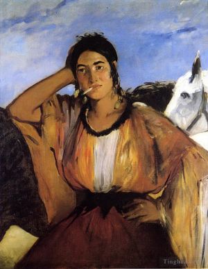 Édouard Manet œuvres - Gitan avec une cigarette