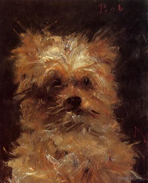 Édouard Manet œuvres - Tête de chien