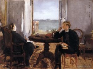 Édouard Manet œuvres - Intérieur à Arcachon