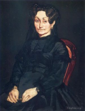Édouard Manet œuvres - Madame Auguste Manet