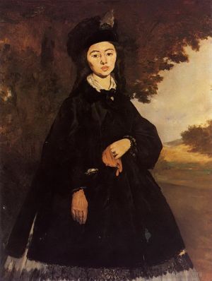Édouard Manet œuvres - Madame Brunet