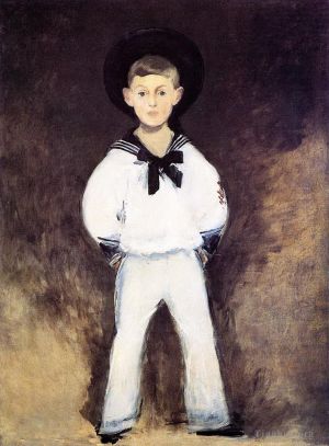 Édouard Manet œuvres - Portrait d'Henry Bernstein enfant