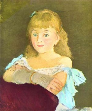 Édouard Manet œuvres - Portrait de Lina Campineanu