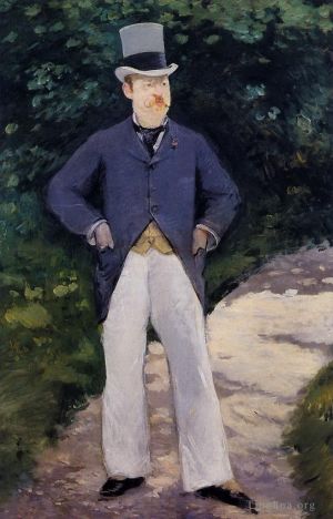 Édouard Manet œuvres - Portrait de Monsieur Brun