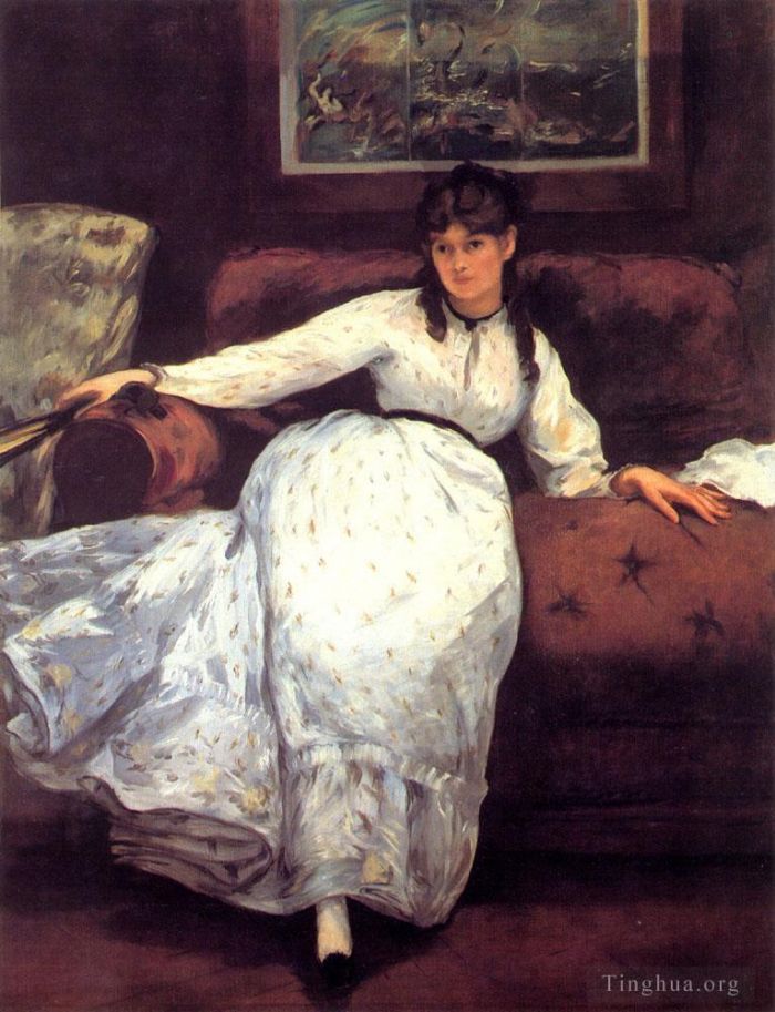 Édouard Manet Peinture à l'huile - Repos Etude de