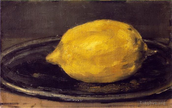 Édouard Manet Peinture à l'huile - Le citron