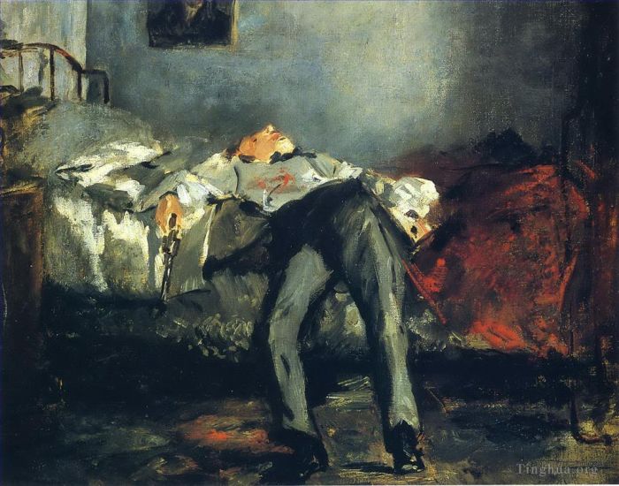 Édouard Manet Peinture à l'huile - Le suicide