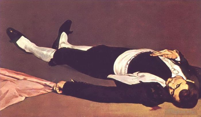 Édouard Manet Peinture à l'huile - Le toréador mort