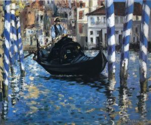Édouard Manet œuvres - Le grand canal de Venise