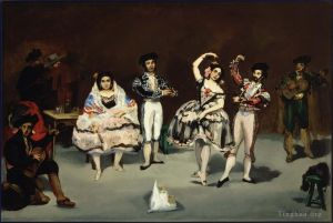 Édouard Manet œuvres - Le ballet espagnol
