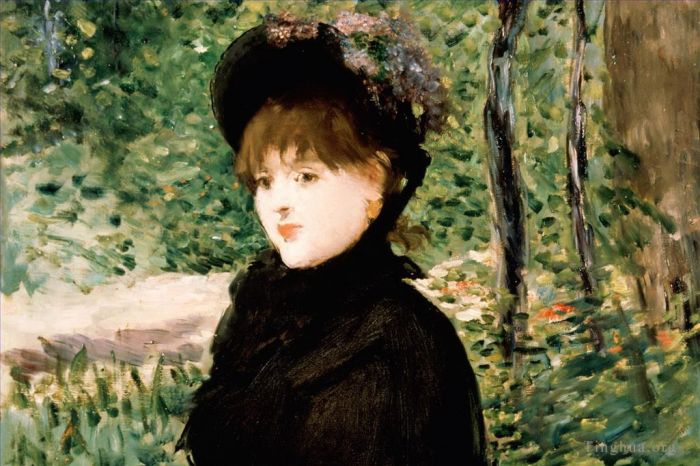 Édouard Manet Peinture à l'huile - La balade