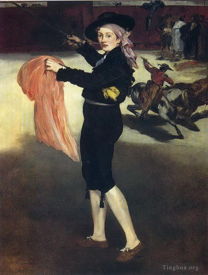 Édouard Manet Peinture à l'huile - Victorine Meurent en costume d'Espada