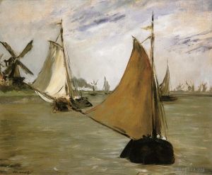 Édouard Manet œuvres - Vue de la Hollande
