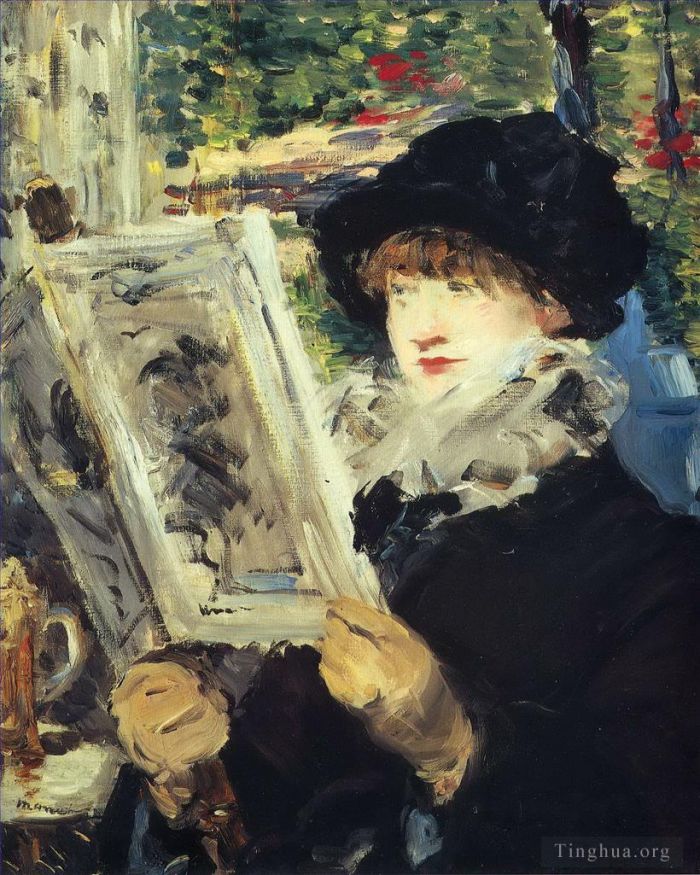 Édouard Manet Peinture à l'huile - Le journal illustre