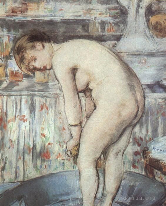 Édouard Manet Types de peintures - Le bain