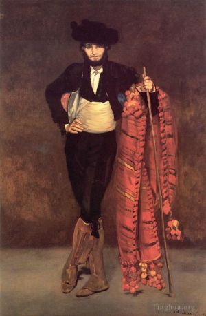 Édouard Manet œuvres - Jeune homme en costume de Majo