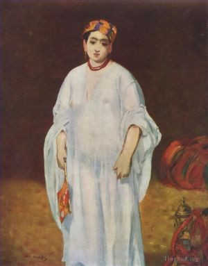 Édouard Manet œuvres - Jeune femme en costume oriental