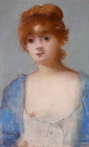 Édouard Manet œuvres - Jeune femme en déshabillé