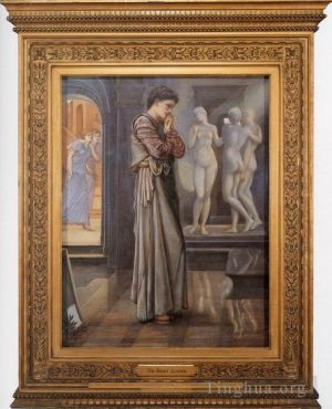 Edward Burne-Jones œuvres - Pygmalion et l'image I Le cœur désire
