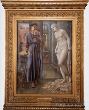 Edward Burne-Jones œuvres - Pygmalion et l'image II La main s'abstient
