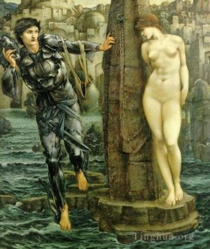 Edward Burne-Jones œuvres - Rocher du malheur
