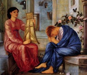 Edward Burne-Jones œuvres - La complainte 1865
