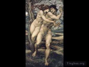 Edward Burne-Jones œuvres - L'arbre du pardon