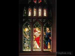 Edward Burne-Jones œuvres - Christ Church Oxford Foi, Espoir et Charité