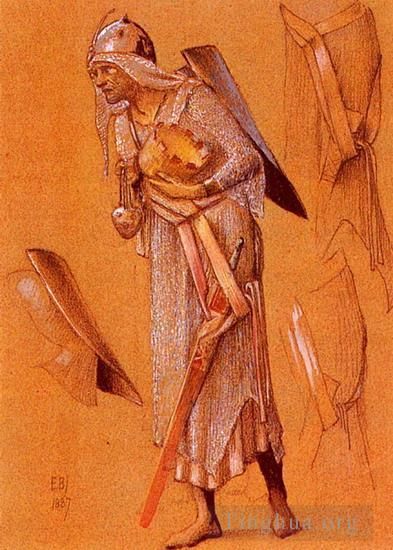 Edward Burne-Jones Types de peintures - Roi Gaspard
