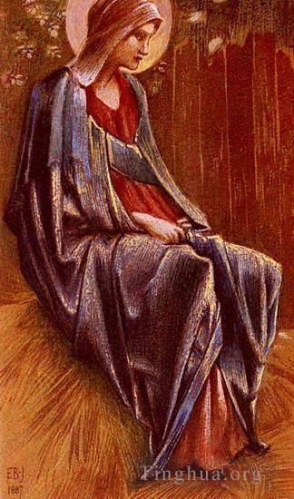 Edward Burne-Jones Types de peintures - La Vierge