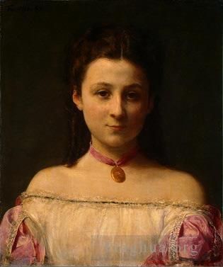 Henri Fantin-Latour Peinture à l'huile - Mademoiselle de Fitz James 1867