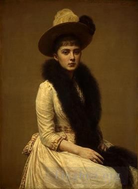 Henri Fantin-Latour Peinture à l'huile - Portrait de Sonia 1890