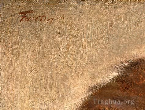 Henri Fantin-Latour Peinture à l'huile - Autoportrait 1861détail1