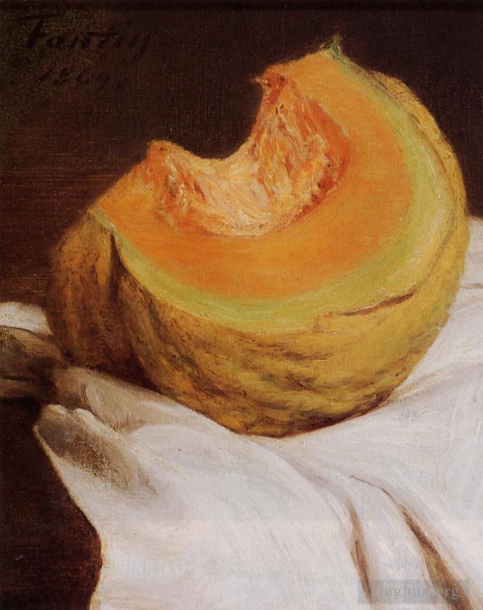 Henri Fantin-Latour Peinture à l'huile - Nature morte 1869
