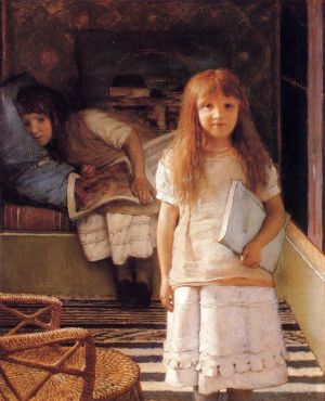 Henri Fantin-Latour œuvres - C'est notre coin Laurense et Anna Alma Tadema
