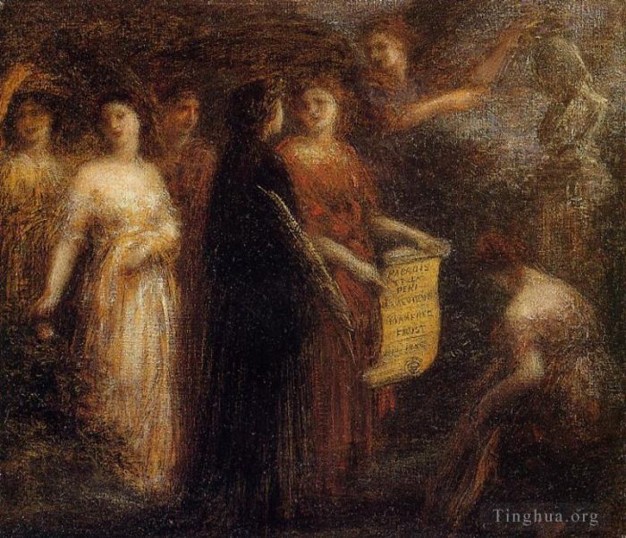 Henri Fantin-Latour Peinture à l'huile - À Robert Schumann