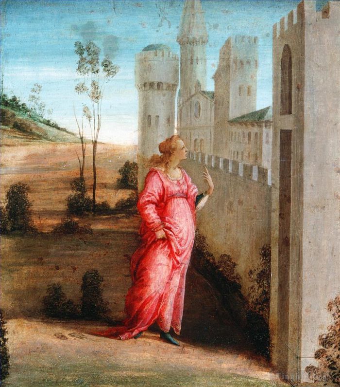 Filippino Lippi Peinture à l'huile - Esther