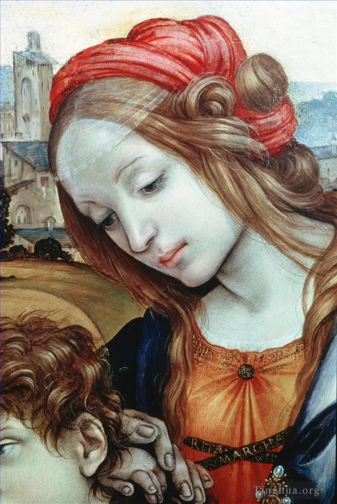 Filippino Lippi Peinture à l'huile - Sainte Famille dt1