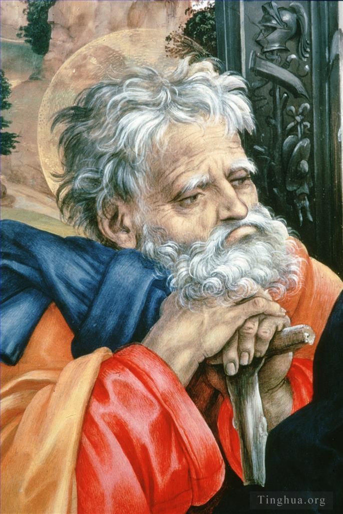 Filippino Lippi Peinture à l'huile - Sainte Famille2dt1