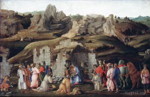 Filippino Lippi œuvres - Lippi Filippino L'Adoration des Mages