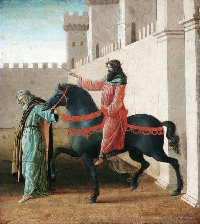 Filippino Lippi Peinture à l'huile - Mardochée