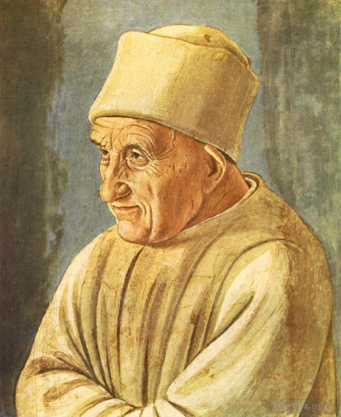 Filippino Lippi Peinture à l'huile - Portrait d'un vieil homme 1485