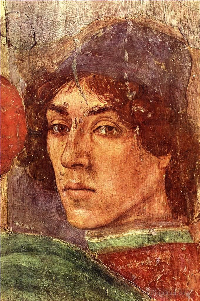 Filippino Lippi Peinture à l'huile - Autoportrait