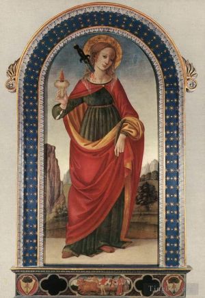 Filippino Lippi œuvres - Sainte Lucie