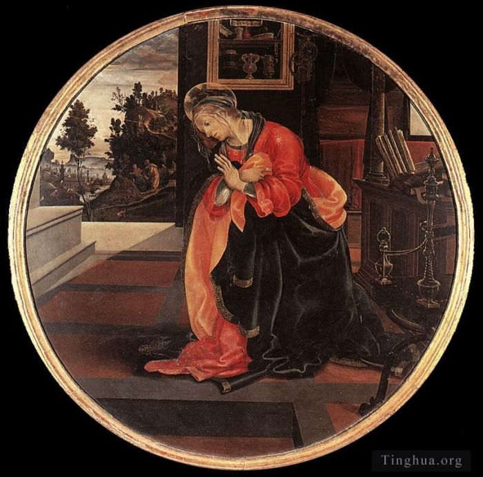 Filippino Lippi Peinture à l'huile - Vierge de l'Annonciation 1483