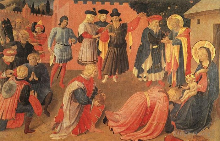Fra Angelico Types de peintures - Adoration des Mages