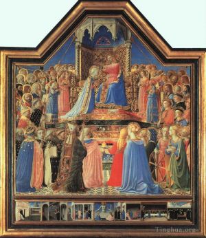 Fra Angelico œuvres - Couronnement de la Vierge