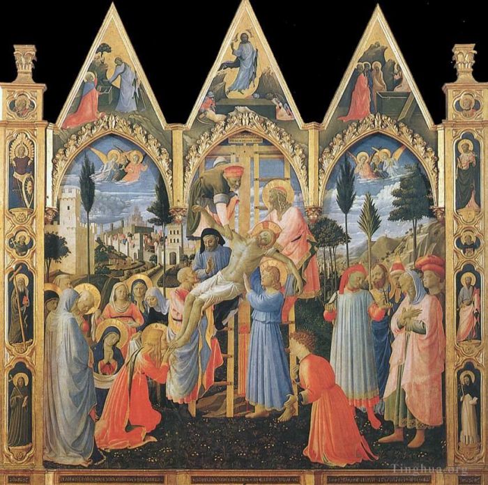 Fra Angelico Types de peintures - Déposition