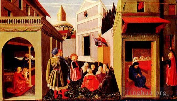Fra Angelico Types de peintures - Histoire de Saint Nicolas 1